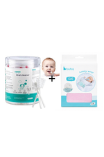 Set Îngrijire Bebeluș – Curățare Orală + Centură cu Gel pentru Colici