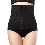 Corset modelator postpartum cu compresie reglabilă – talie înaltă, efect de subțiere instant - bebiti.ro