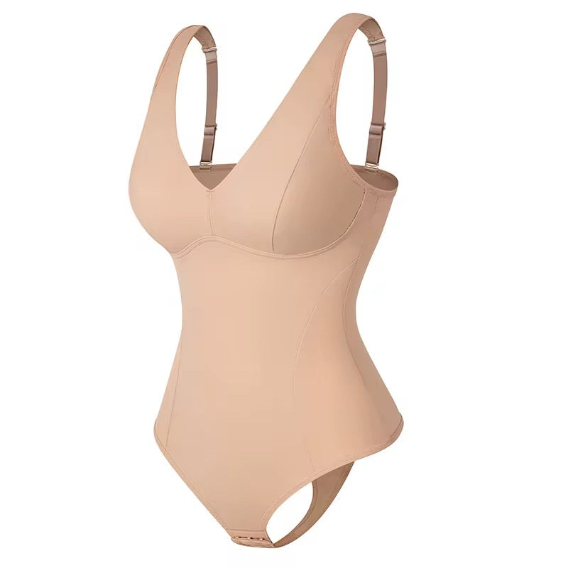 Body modelator damă fără cusături, efect push-up și subțiere talie - bebiti.ro