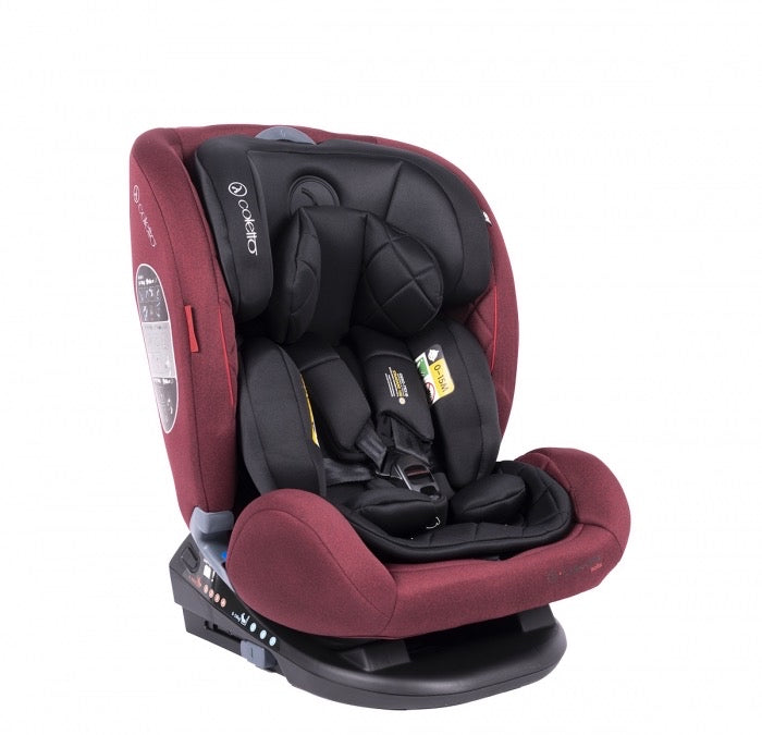 Scaun auto Cascade Spatar reglabil, Pozitie de somn, Protectie laterala, cu Isofix 0-36 Kg - bebiti.ro