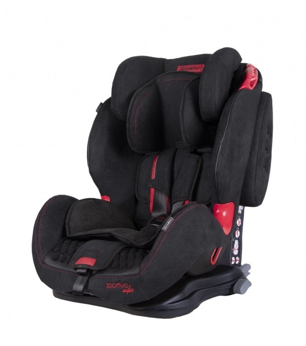 Scaun auto SPORTIVO cu ISOFIX Black Coletto 9-36kg - bebiti.ro