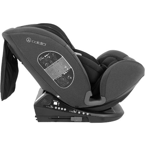 Scaun auto Cascade Spatar reglabil, Pozitie de somn, Protectie laterala, cu Isofix 0-36 Kg - bebiti.ro