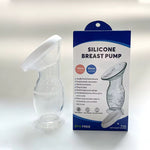 Pompa de Sân din Silicon 100ml cu Capac – Manuală, Fără BPA, Moale și Portabilă - bebiti.ro