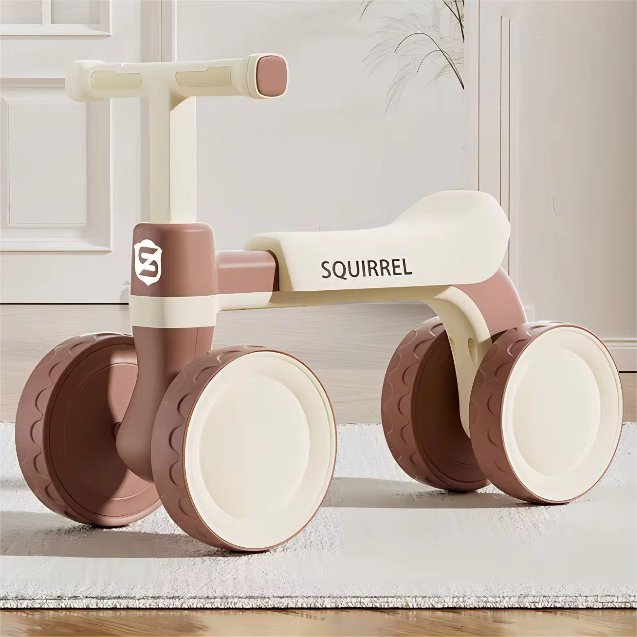 Bicicletă fără pedale pentru copii – Model „SQUIRREL” | Stabilă, silențioasă și perfectă pentru primii pași pe roți - bebiti.ro