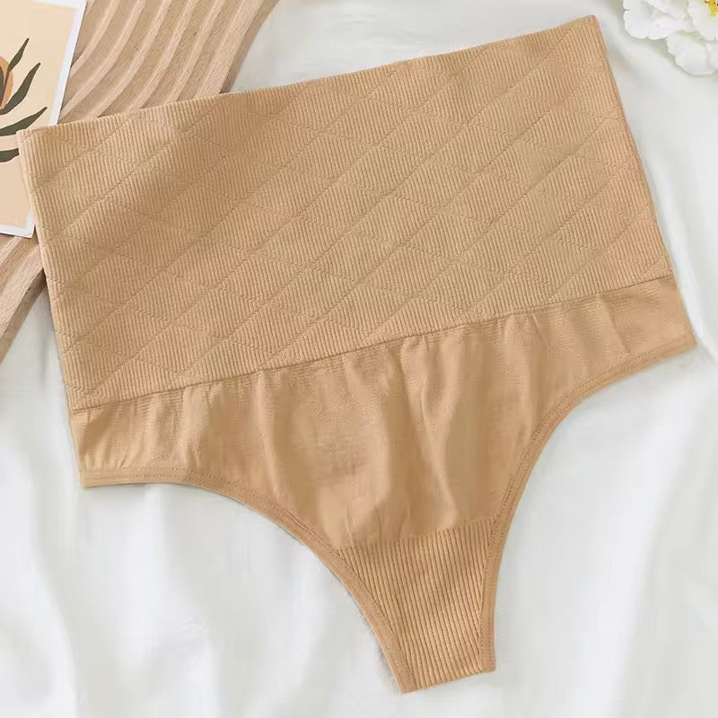 Chilot modelator postpartum cu talie înaltă și efect push-up – model invizibil, control abdomen dublu - bebiti.ro