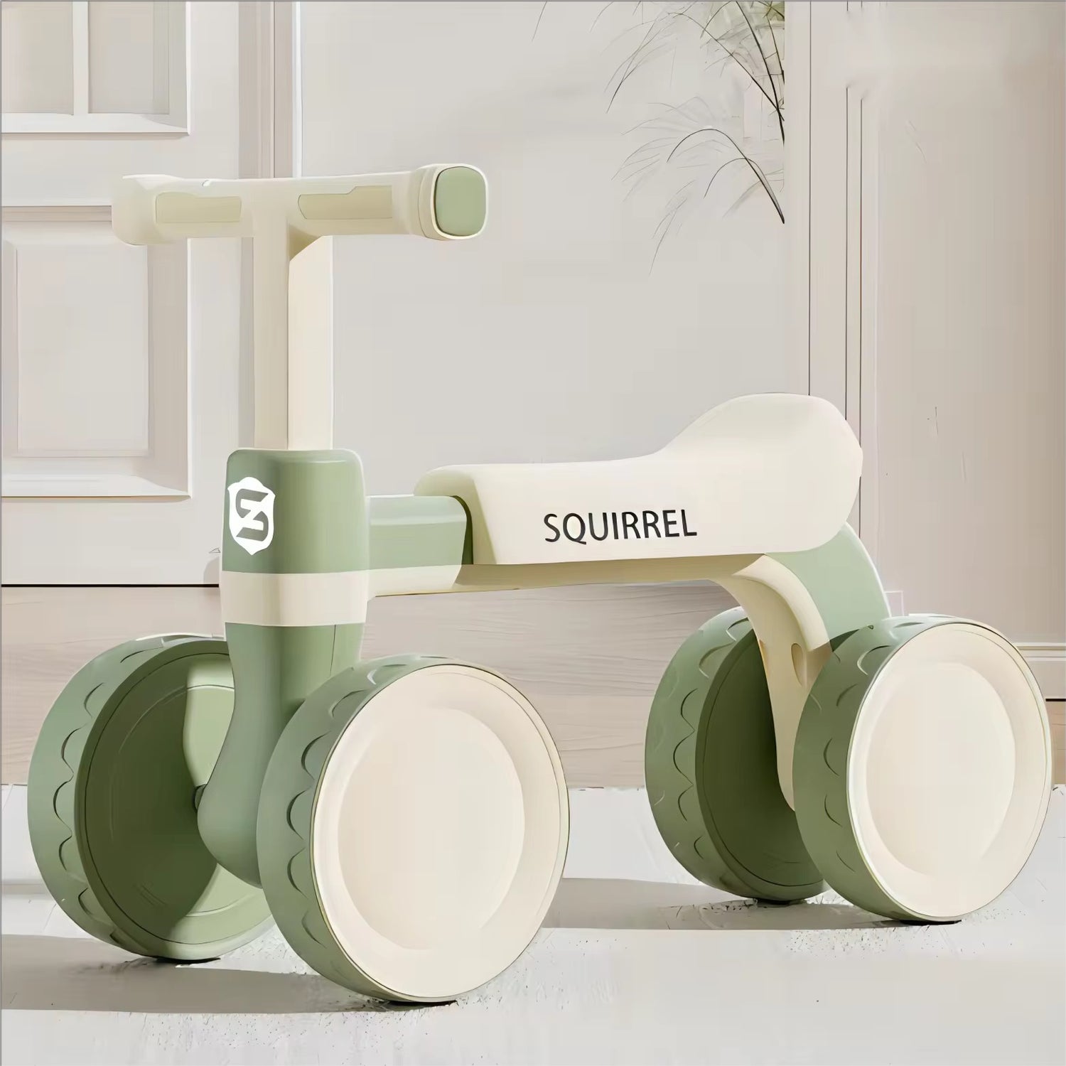 Bicicletă fără pedale pentru copii – Model „SQUIRREL” | Stabilă, silențioasă și perfectă pentru primii pași pe roți - bebiti.ro