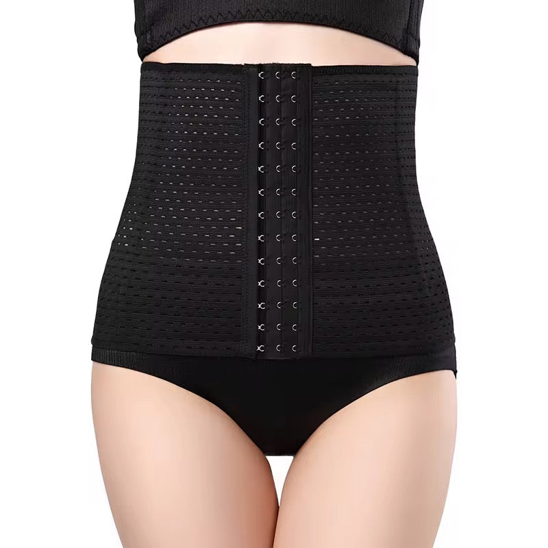 Corset modelator postpartum cu compresie reglabilă – talie înaltă, efect de subțiere instant