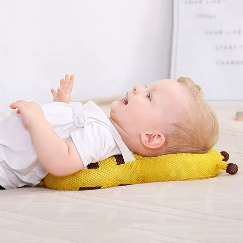 Pernă tip Rucsac Protecție Antilovituri pentru Bebeluși – Model Albină Drăgălașă - bebiti.ro