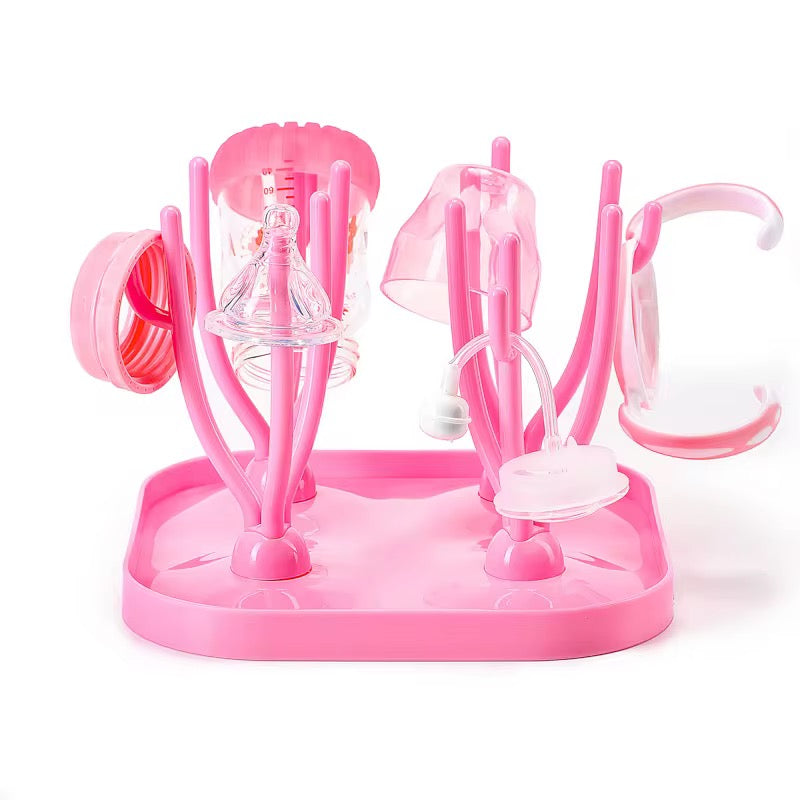 Suport Uscare Biberoane & Accesorii – Design Compact, Igienic și Colorat