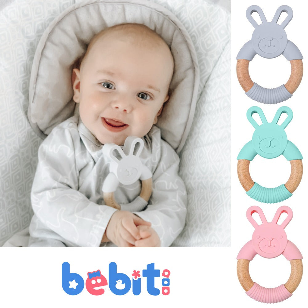 Jucărie dentiție Bunny Toy - bebiti.ro